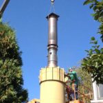 Direct thermal oxidizer installation