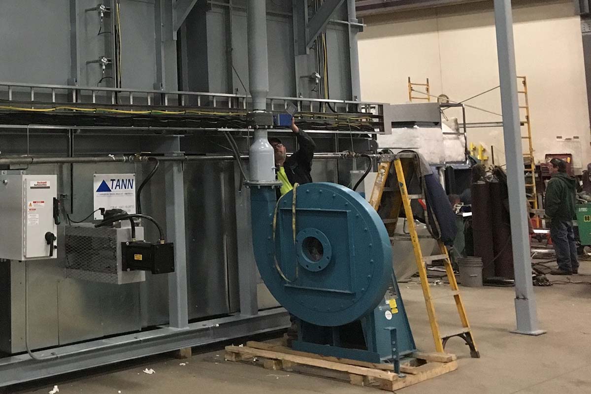 TANN Corporation Installs 3x TR1395 Regenerative Thermal Oxidizers