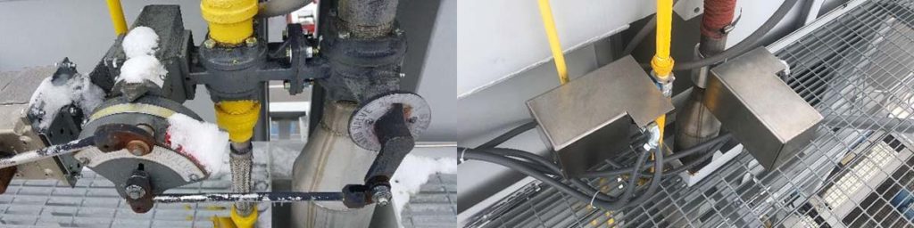 TANN burner upgrade installation on thermal oxidizer
