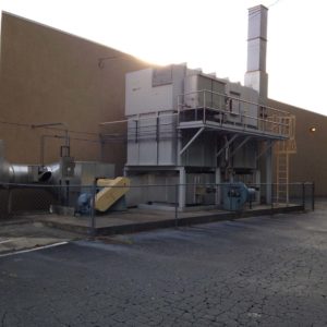 used 10000 SCFM regenerative thermal oxidizer