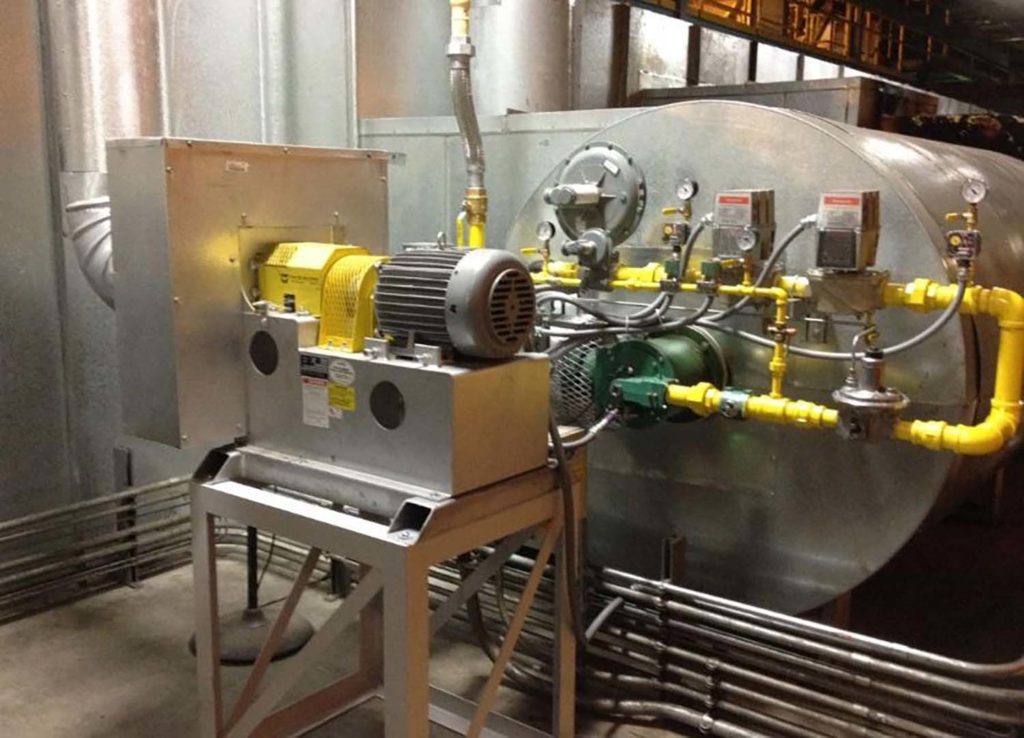 Preheated Combustion Air Burner Upgrade TANN Corporation