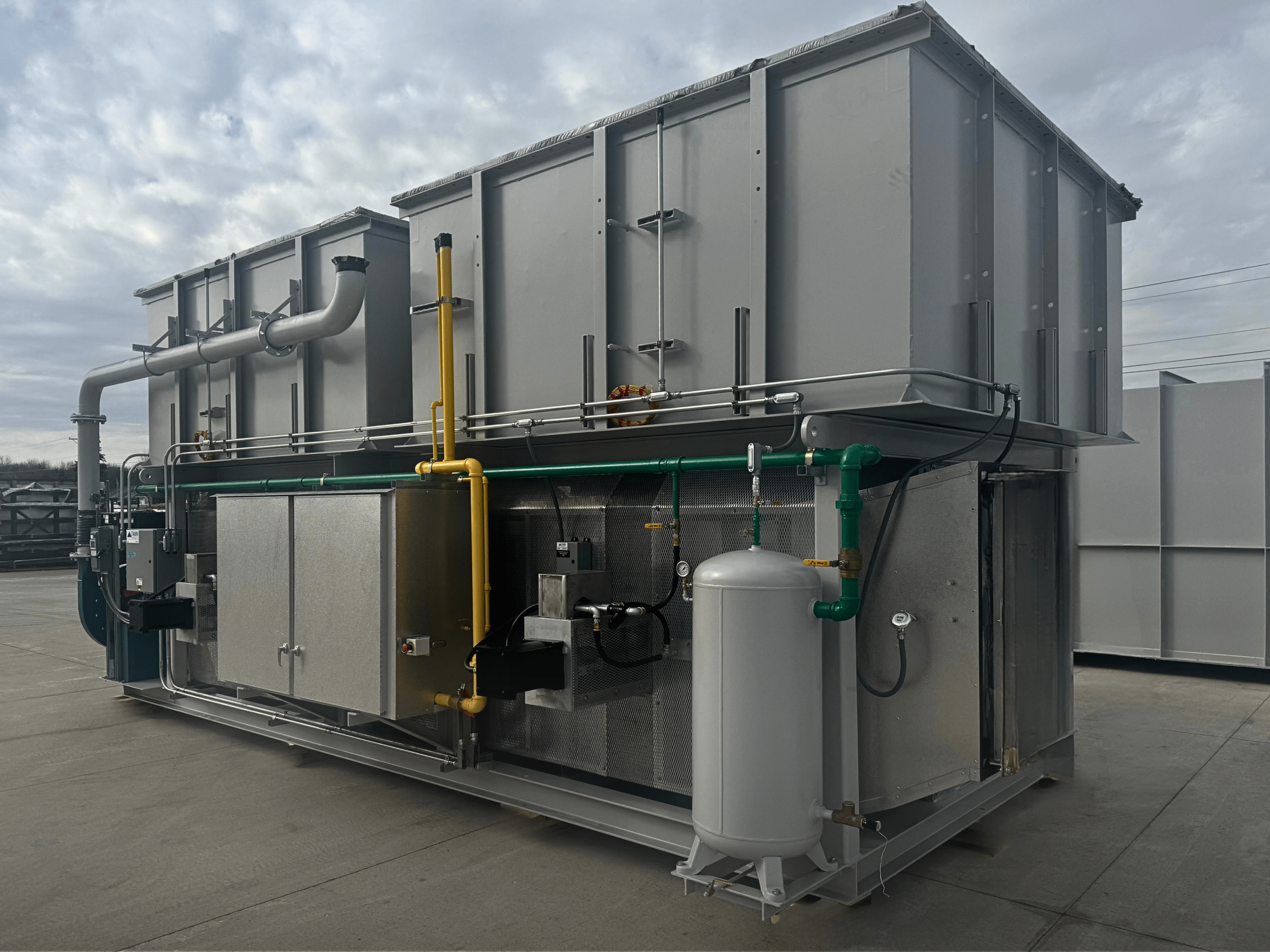 preassembled skid-mounted RTO system built in-house