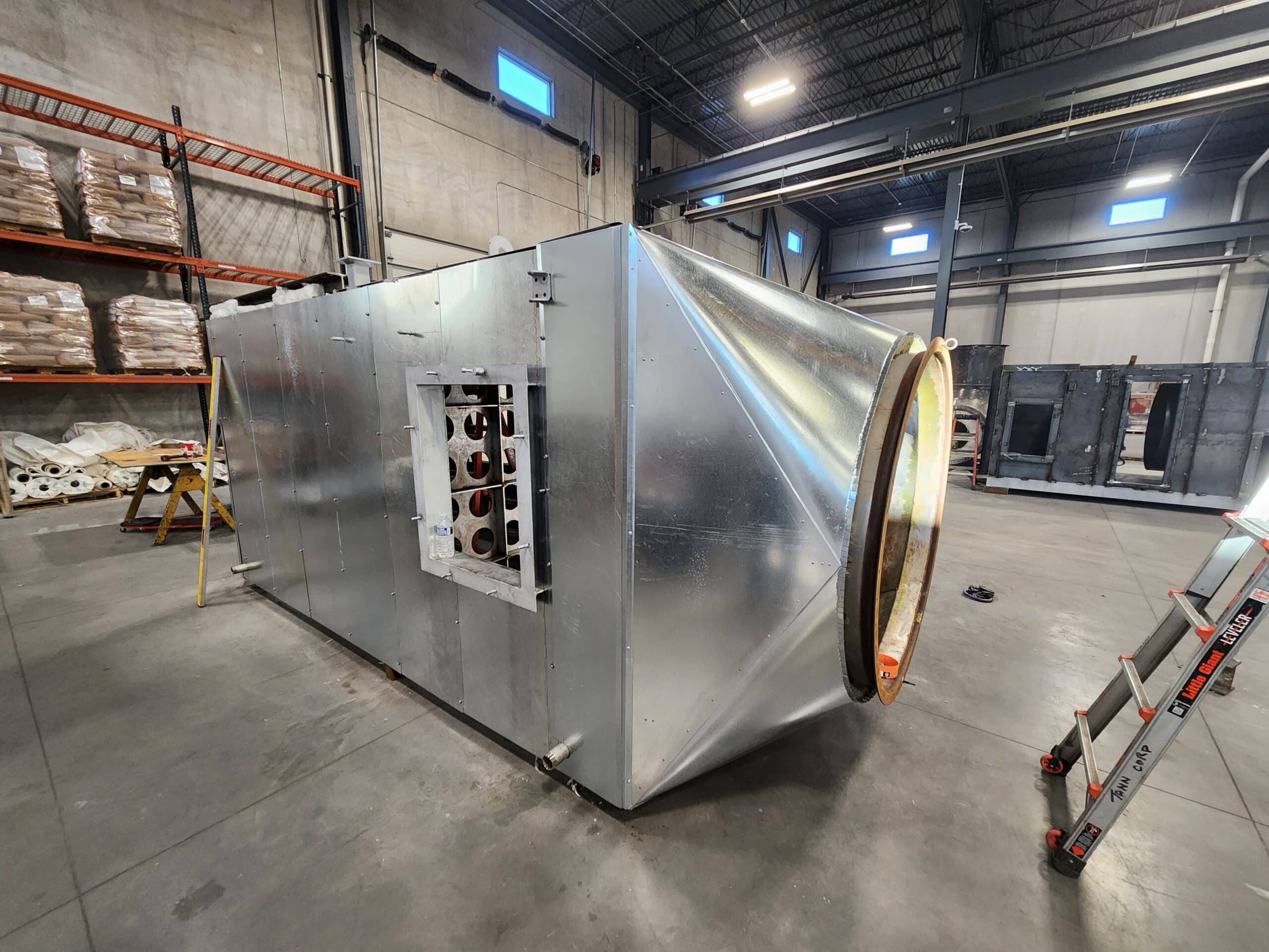 VOC control system fabrication