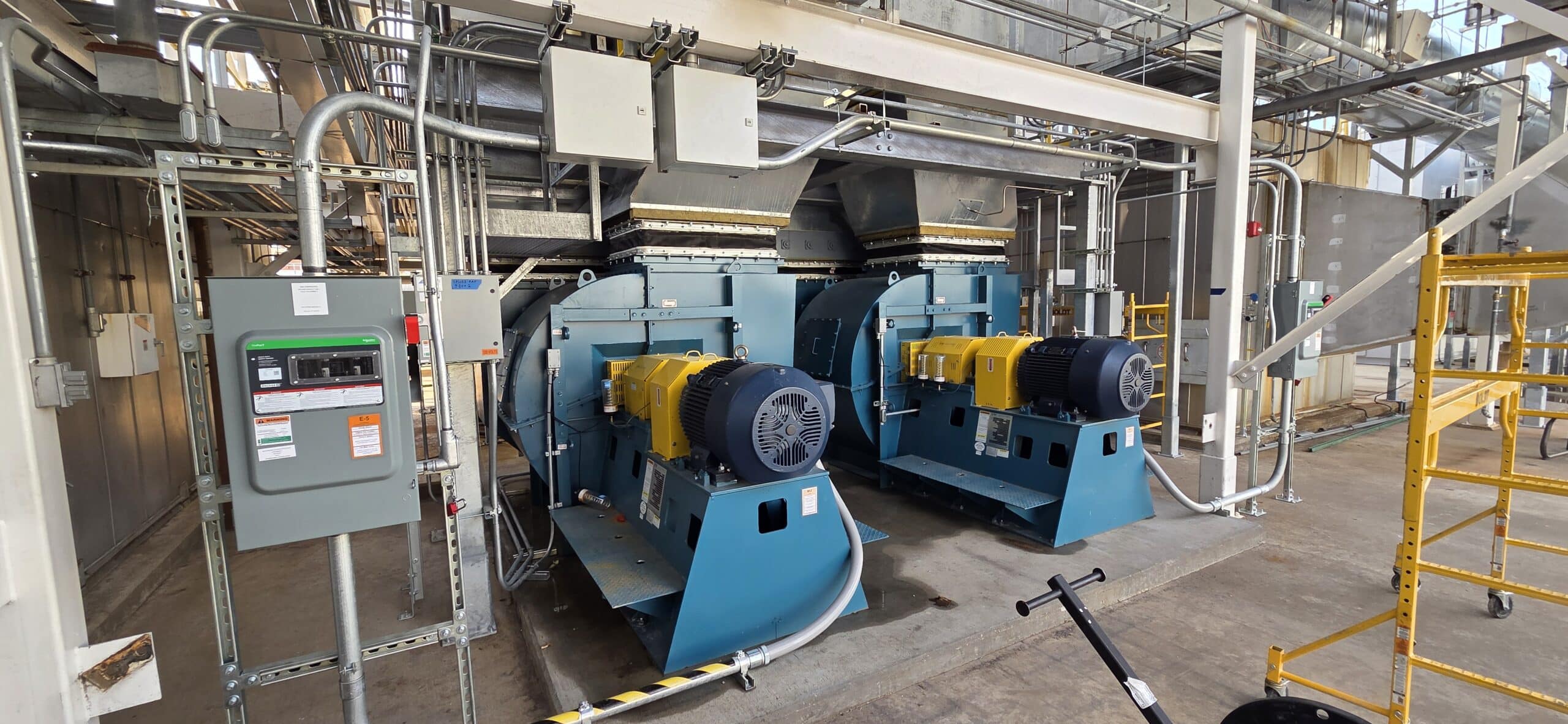 VOC concentrator airflow equipment